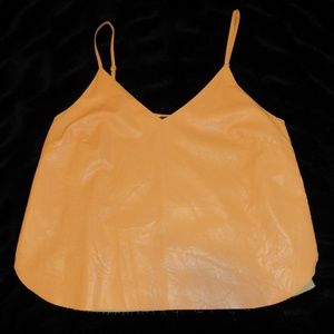 ASTR Faux Leather top